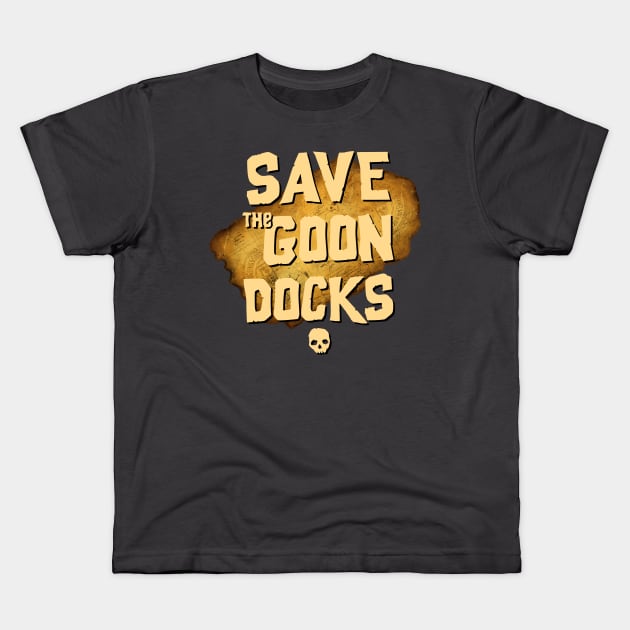 Save The Goon Docks Kids T-Shirt by saqman